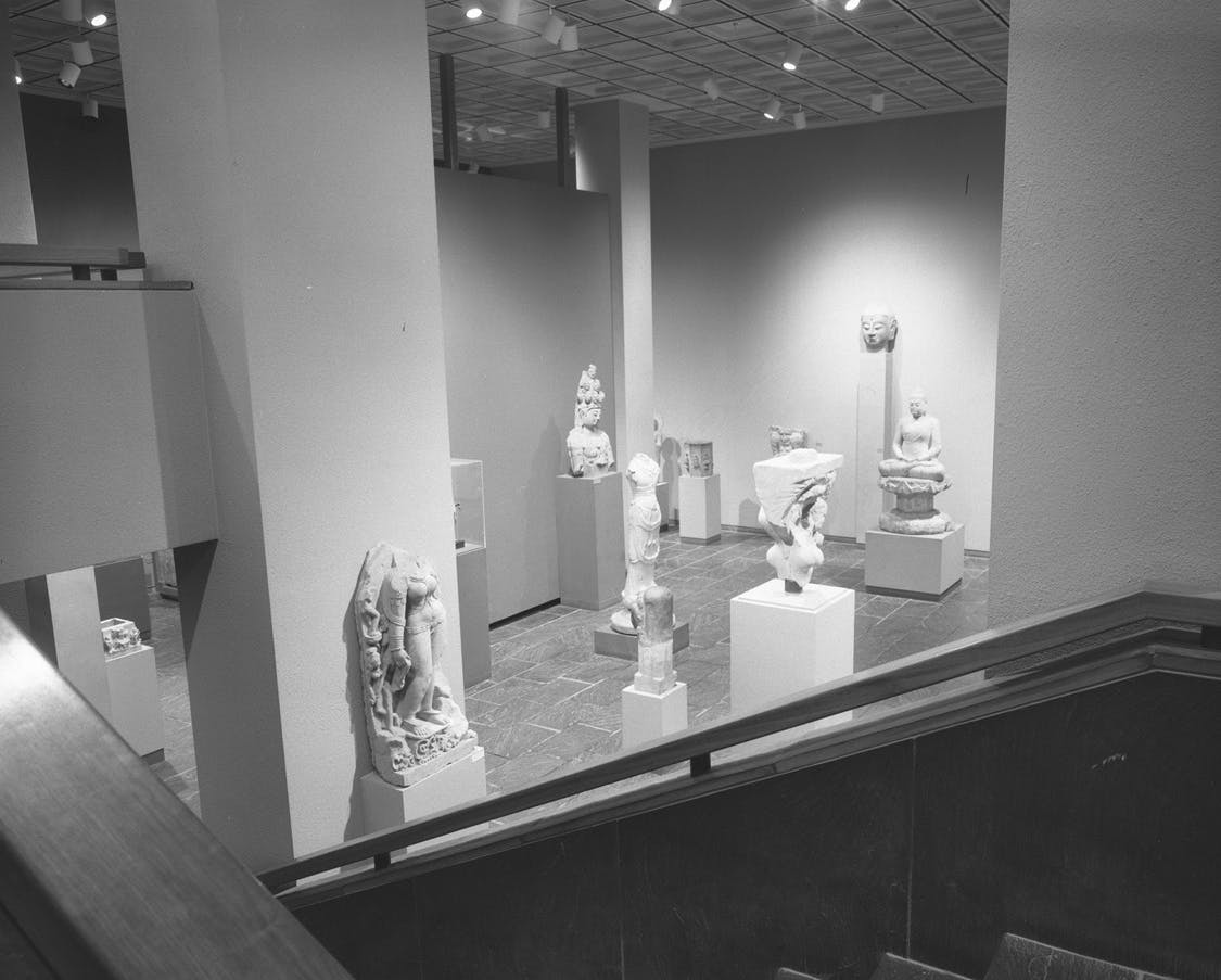 Room of old statues