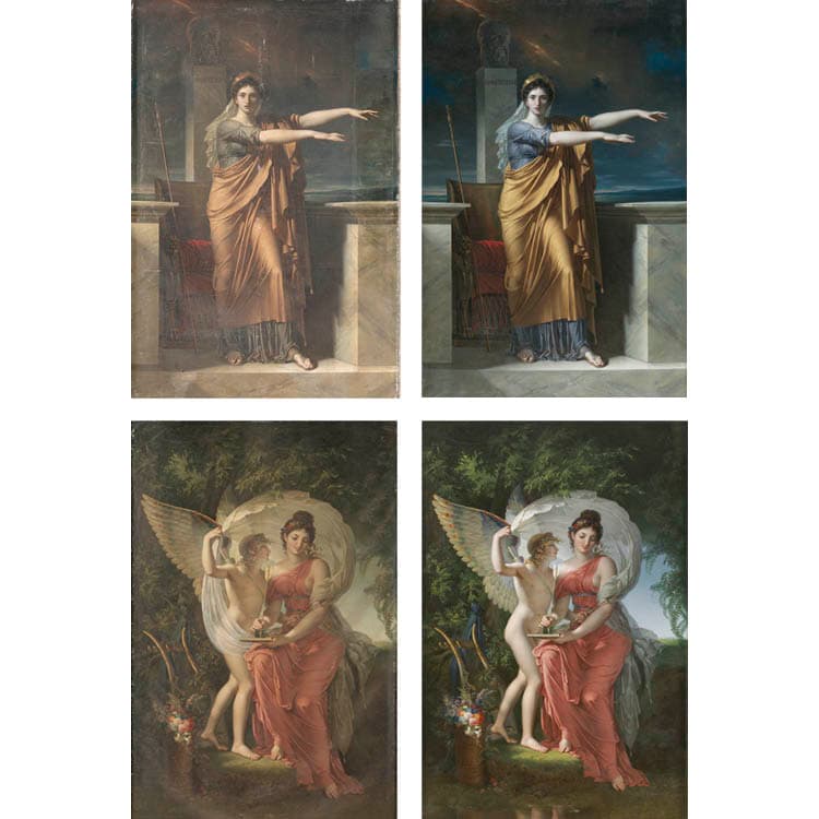 Polymnia, Muse of Eloquence, 1800 (2003.6) Erato, Muse of Lyrical Poetry, 1802 (2003.6.1)