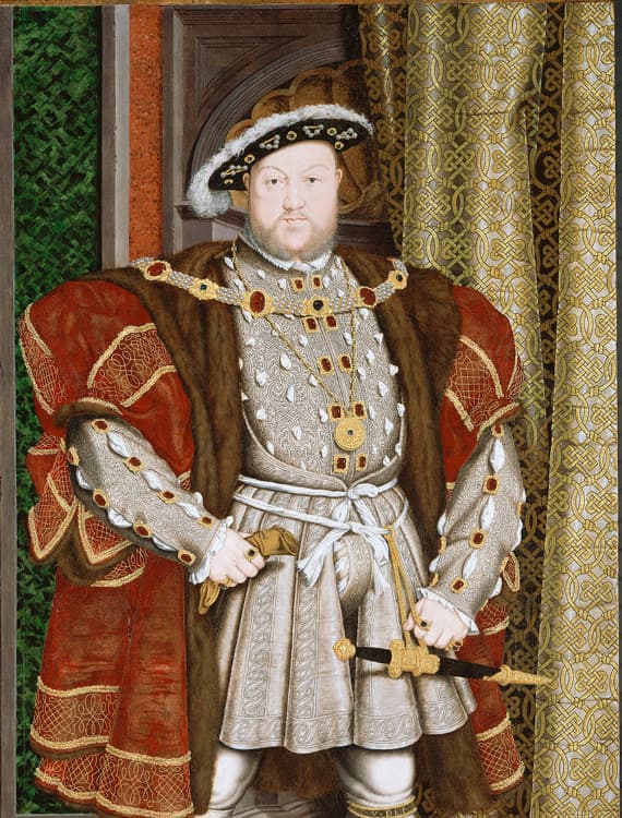 A portrait of Henry VIII