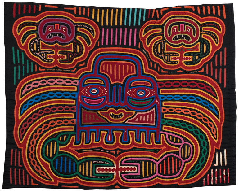 Crab Mola Panel, mid-1900s.  [23] Denison Museum, Denison University, 1972.341