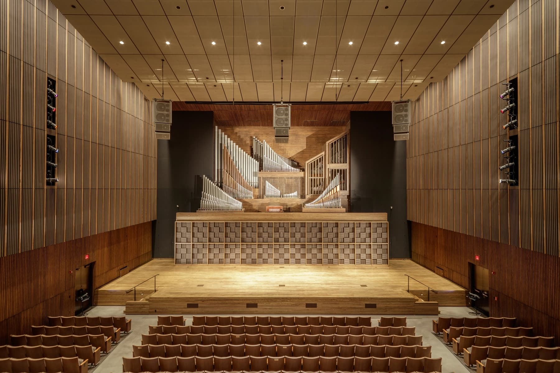 a large empty auditorium