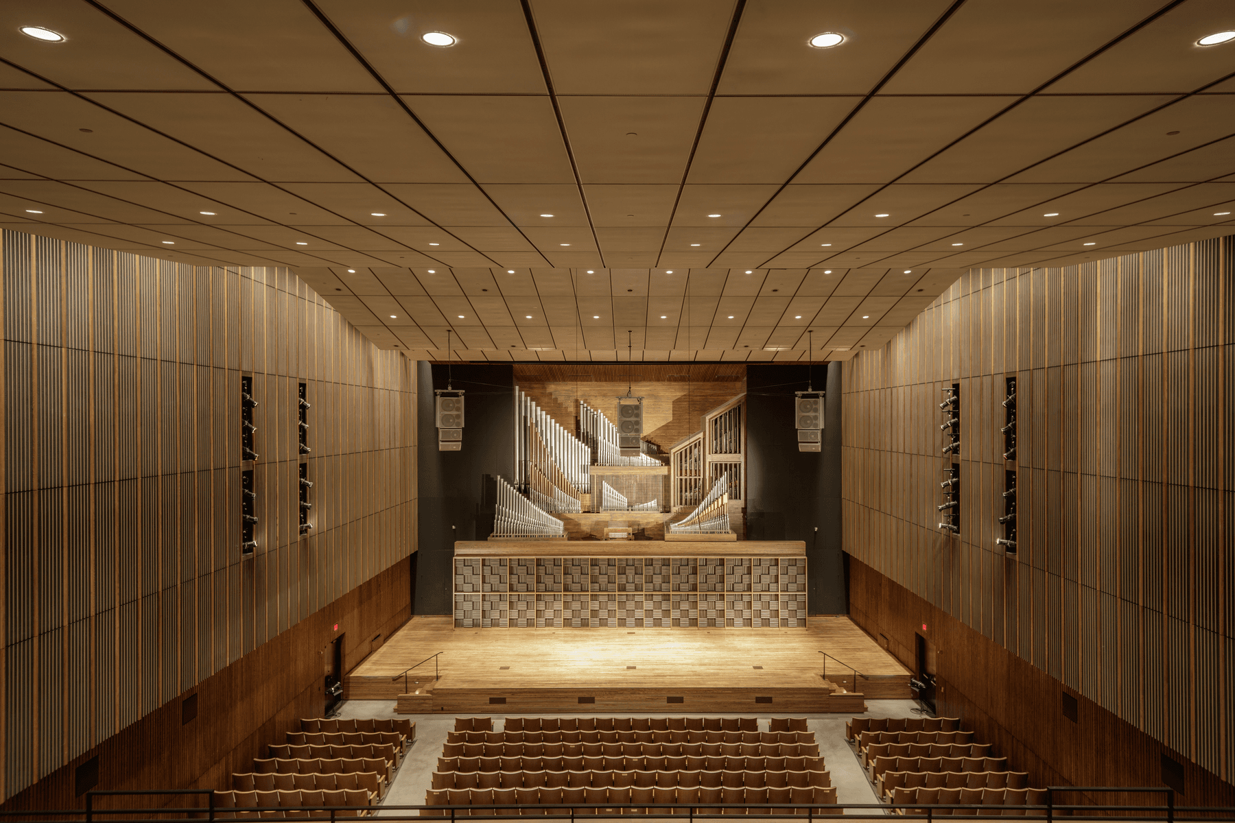 a large empty auditorium