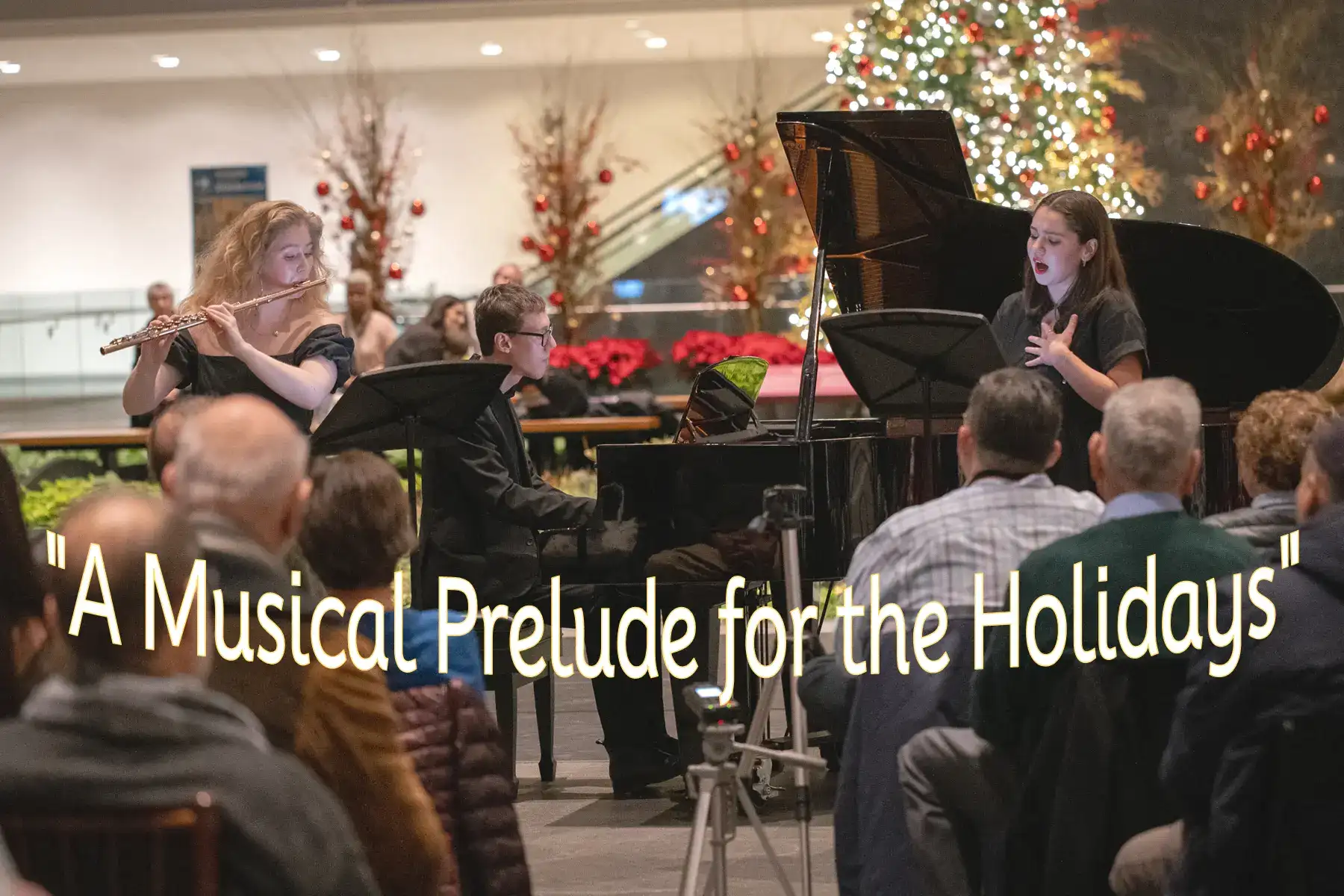 a group of people playing instruments