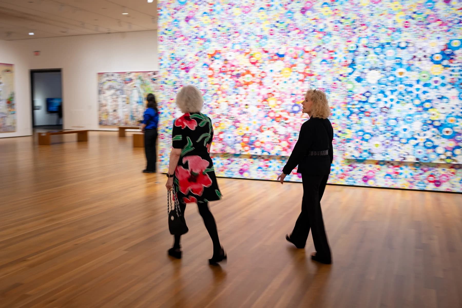 a group of women in a room