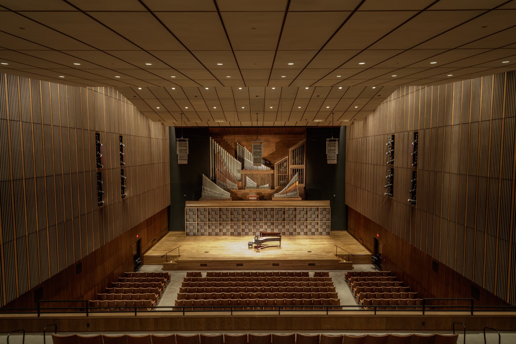 a large empty auditorium