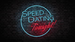 a neon sign with a word