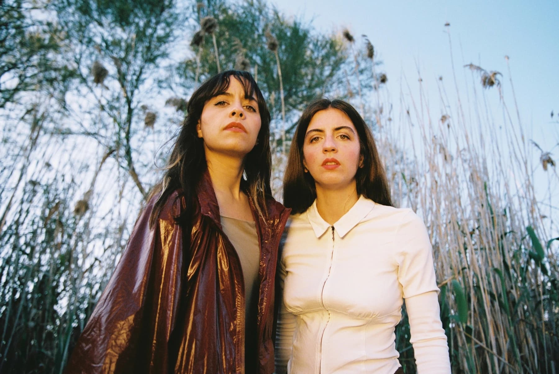 two women standing together