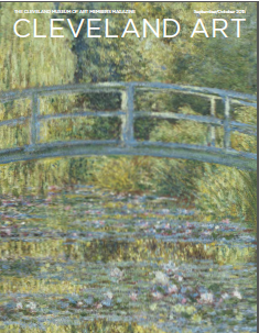 Cover: painting of a bridge over a pond