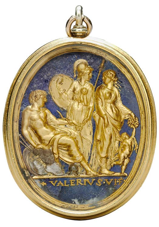 Mars, Minerva, Venus, and Cupid