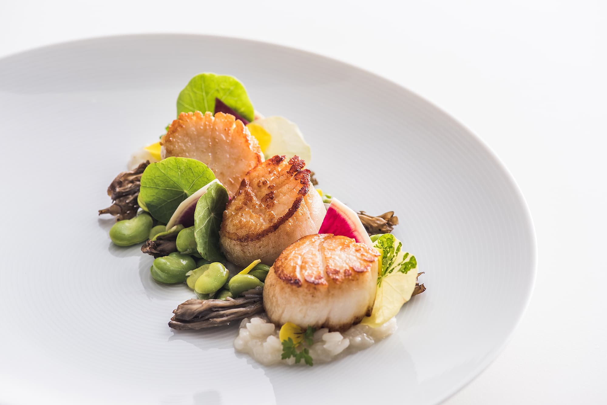 Special Events Catering Scallops Entree