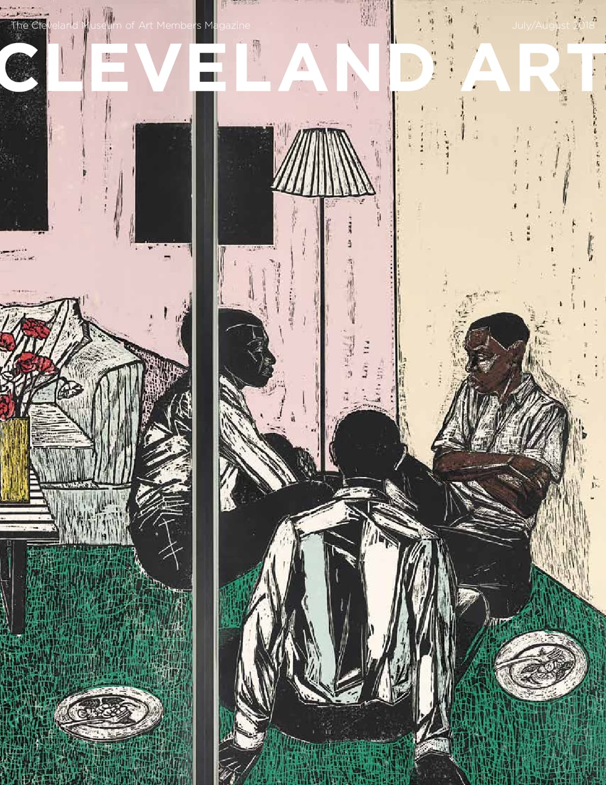 Cleveland Art magazine cover Kerry James Marshall