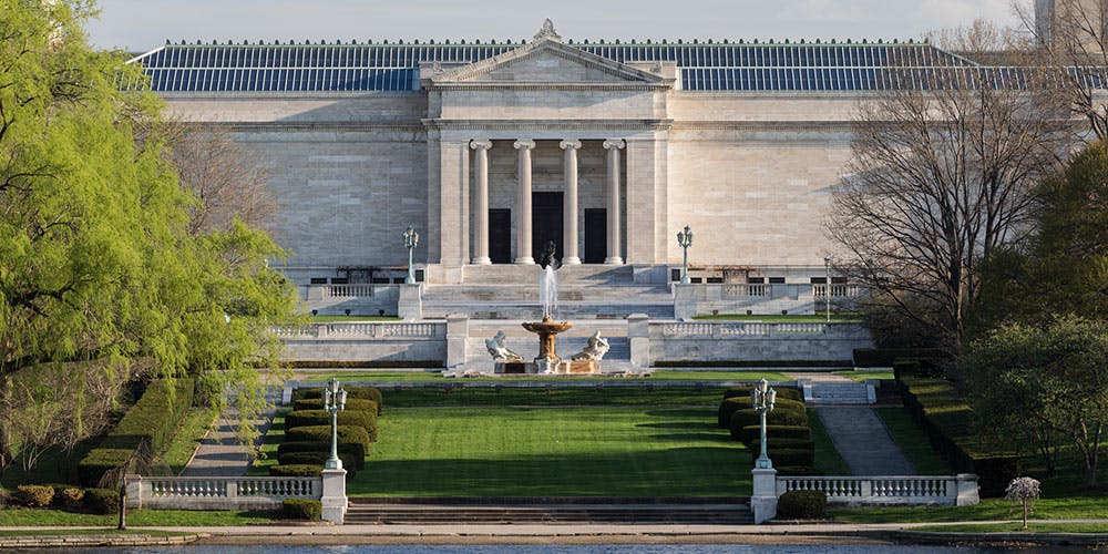 exterior image of the Cleveland Museum of Art