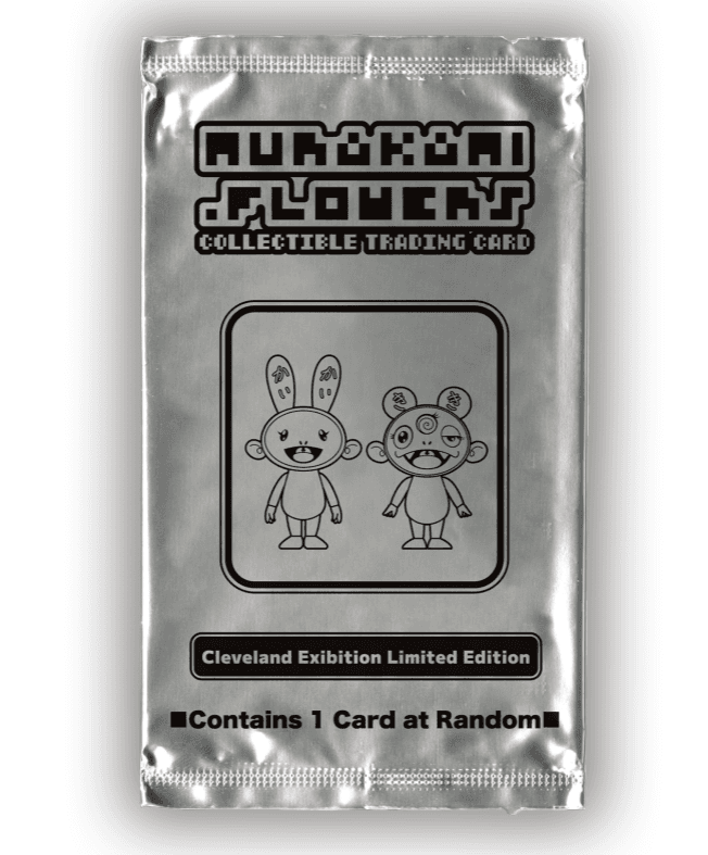 Takashi Murakami trading card packaging