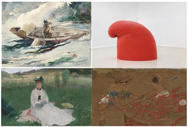 Four images of art stitched together