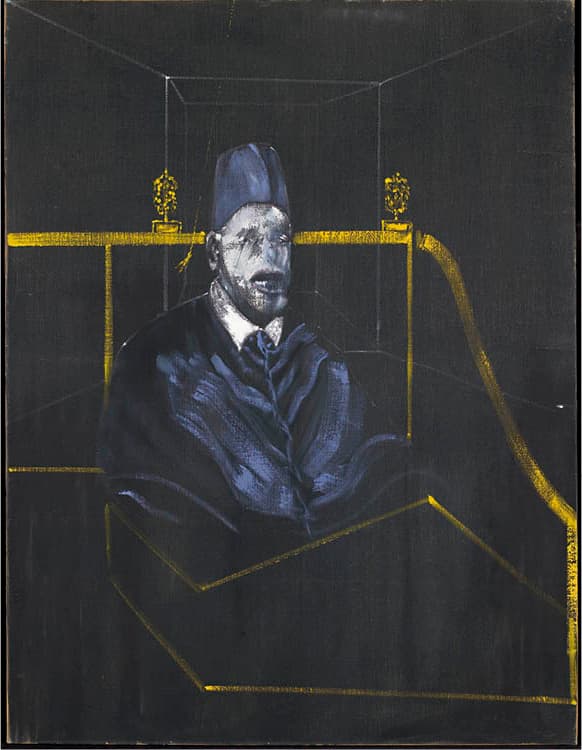 Study for Portrait VI 1953. Francis Bacon (British, born Ireland, 1909–1992). Oil on canvas; 151.5 x 116.2 cm. Minneapolis Institute of Art, The Miscellaneous Works of Art Purchase Fund, 58.35. Photo: Minneapolis Institute of Art. © The Estate of Francis