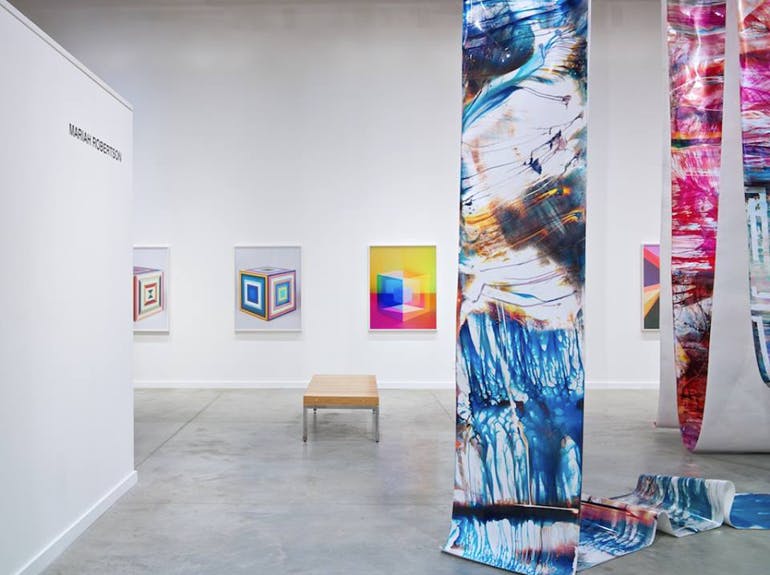 Process and Abstraction installation view. Image courtesy of Transformer Station