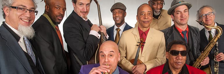 Butler, Bernstein & the Hot 9. Photo by Stephanie Berger / Courtesy of the artist