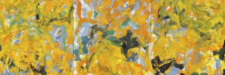 CMA, Promised Gift of Nancy F. and Joseph P. Keithley, 21.2020 (detail). © Estate of Joan Mitchell