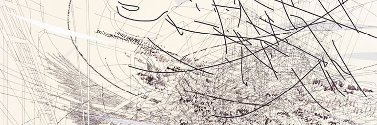 Untitled (brigade), 2005. Julie Mehretu