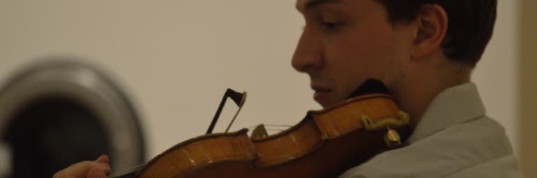 Chamber Music in the Galleries. Photo by Nathanael Garrett