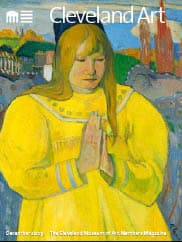 COVER: Oil on canvas by Paul Gauguin of Young Christian Cirl (Bretonne en Priere)
